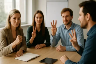 Csoportos döntéshozatal az Ököltől ötösig módszerrel