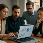 Csapat megbeszélés alkalmazásportfólió menedzsmenttel kapcsolatosan.