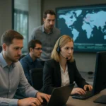 CERT csapat kiberbiztonsági incidens kezelés közben