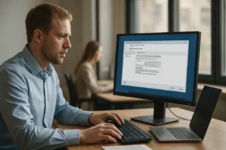 Felhasználó a Microsoft ADMT segédprogramot használva migrációhoz