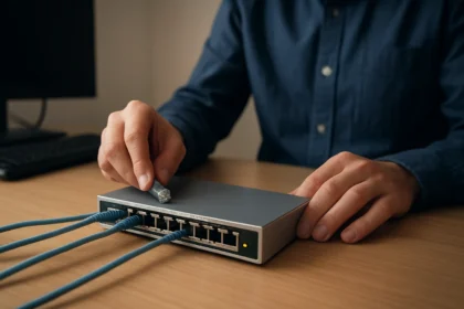 Hálózati hub működése: csatlakoztatás, adatátvitel