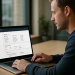 Felhasználó az AWS Management Console webes alkalmazásával dolgozik.